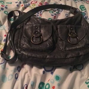 Gray purse